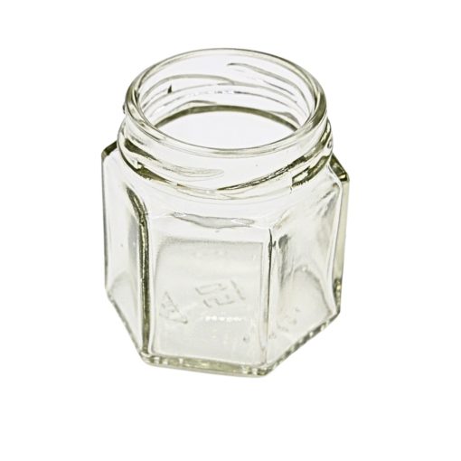 47 ml Konzervüveg Hexagon