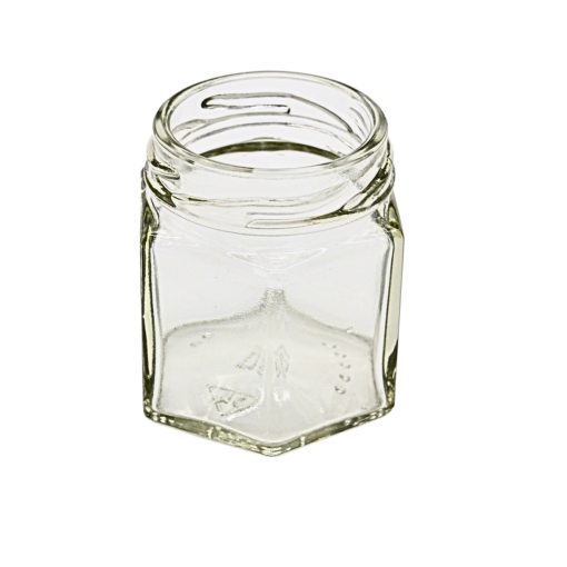 47 ml Konzervüveg Hexagon