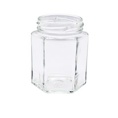 Konzerves Üveg Hexagon 196ml