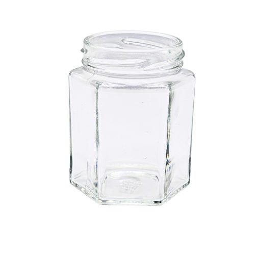 Konzerves Üveg Hexagon 196ml
