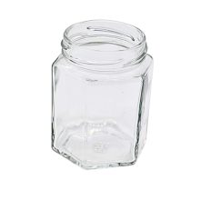 Konzerves Üveg Hexagon 196ml
