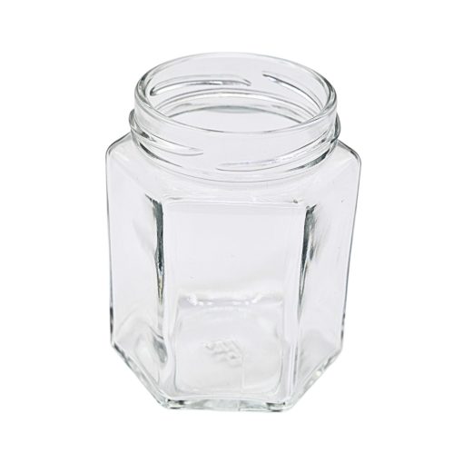Konzerves Üveg Hexagon 196ml