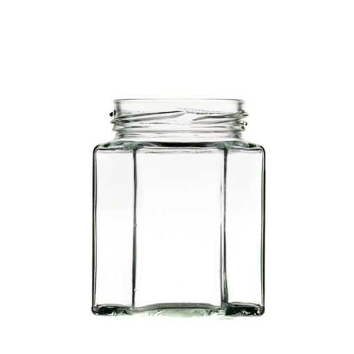 Konzerves Üveg Hexagon 196ml