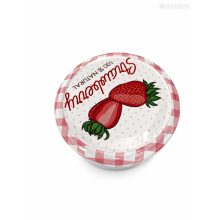 82-es konzervtető - Eper mintás