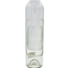 500ml Homokfújt palack - Névnapos.