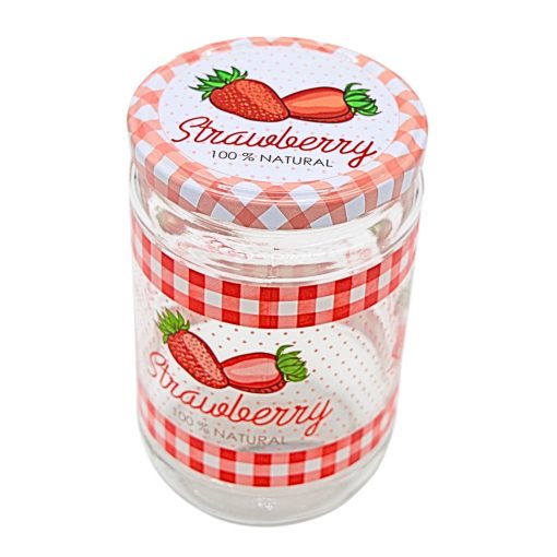 660 ml Konzervüveg - Epres tetővel