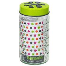Tároló üveg 2 liter - Puzzle - 3 színben - új