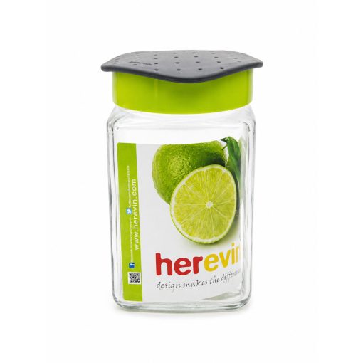 1500ml Tároló üveg szögletes