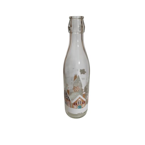 500ml Karácsonyi Csatos Üveg 