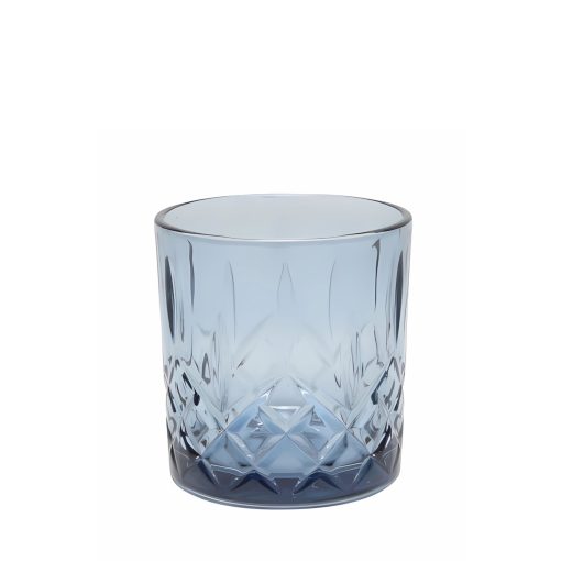 345 ml Whiskey / Vizes Pohár - Tengerkék