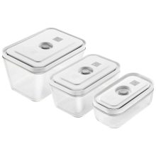 Zwilling Fresh & Save 3 db-os üvegtároló készlet