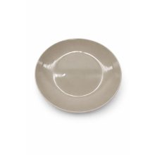 Csemegetányér színes kerámia 19cm